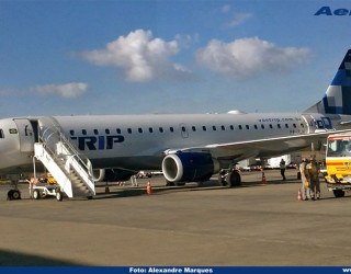 AeroTv - Embraer ERJ 190 da Trip matrícula PP PJM 