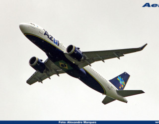 AeroTv - Airbus A320neo da Azul matrícula PR YRI