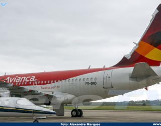AeroTv - Airbus A318 da Avianca PR-ONO